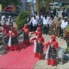 Grup Tari MAN 1 Baubau Sambut Tamu Launching Rumah Zakat Kota Baubau di Labalawa