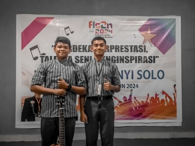 FLS2N Tk. Nasional: Dua Siswa MAN 1 Baubau Wakili Sultra di 